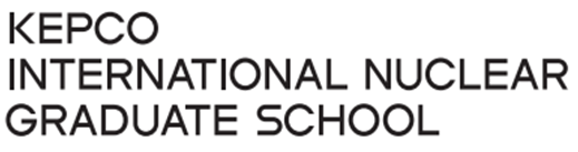 KEPCO INTERNATIONAL NUCLEAR CRADUATE SCHOOL English logo